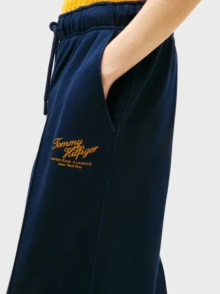 Махровые спортивные штаны Tommy Hilfiger синие