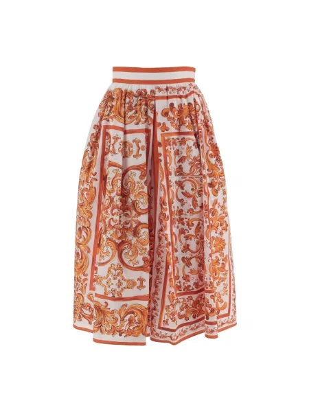 Spódnica Dolce And Gabbana z nadrukiem dzwony