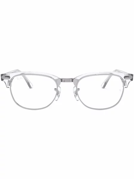 Ochelari de soare Ray-ban transparente alb