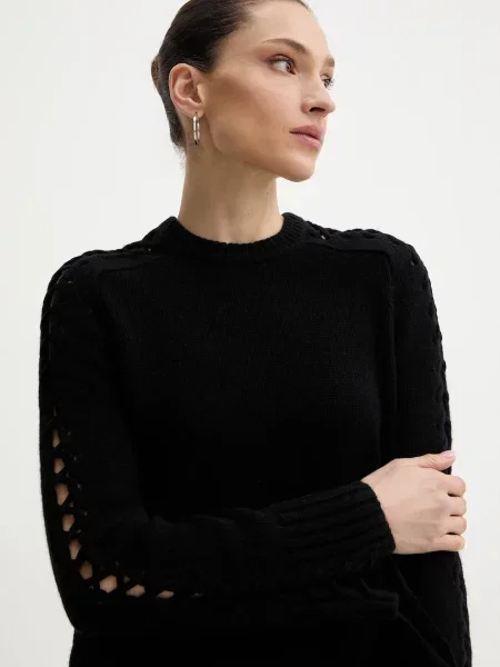 Zadig&Voltaire Вълнен пуловер черно