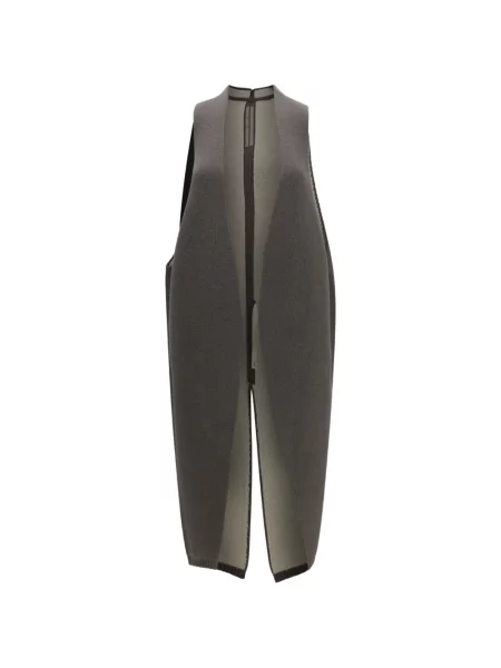 Vestă Rick Owens tricotate gri