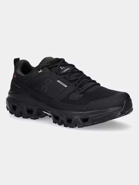 Sneakers On M Cloudrock Low WP Black/ Black EUR 42 negru
