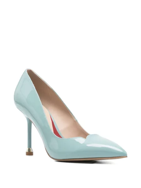 Pantofi cu toc Liu Jo din piele albastru