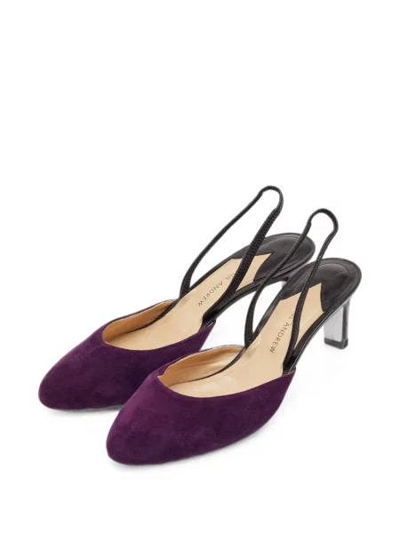 Pantofi cu toc Paul Andrew slingback violet