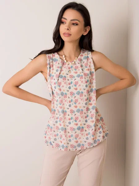 Tricou Fashionhunters bej
