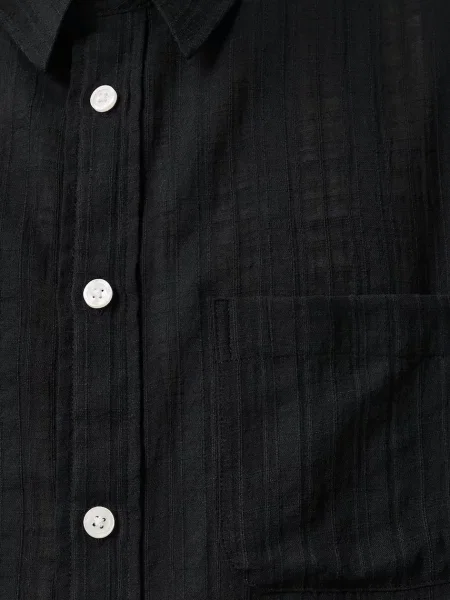 Košile AllSaints KARMI regular s klasickým límcem černá