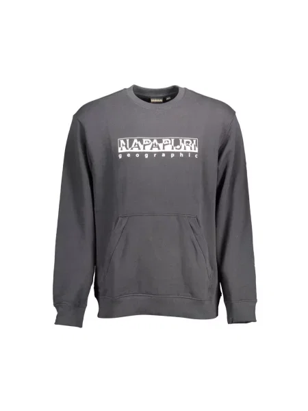 Bluza Napapijri z długim rękawem czarna