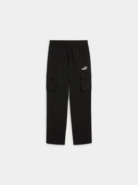 Детские брюки карго Puma черные