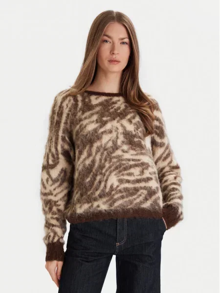 ViCOLO Megztinis ruda