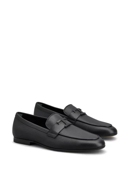 Iš natūralios odos loaferiai Tod's juoda