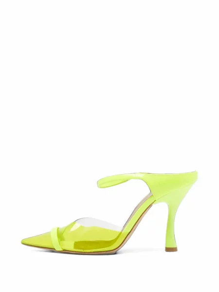 Papuci tip mules Malone Souliers galben
