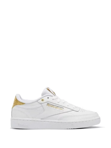 Sneakerși Reebok din piele alb