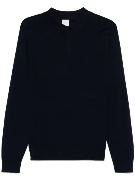 Polo Paul Smith de lână albastru