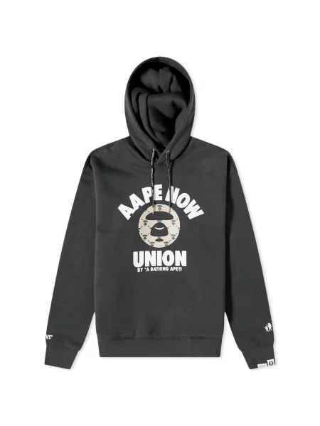 Bluza z kapturem Aape By A Bathing Ape czarna