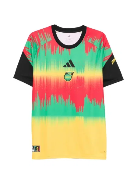 Pantaloni scurți Adidas cu dungi scurte roșu