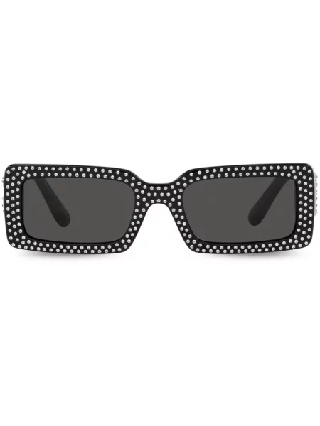 Ochelari de soare Dolce & Gabbana Eyewear de cristal negru