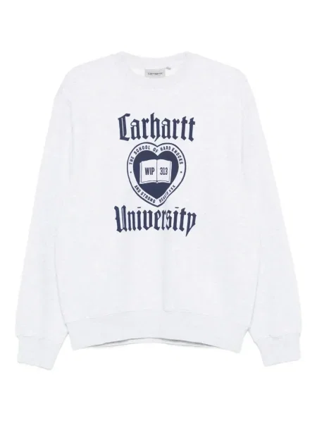 Hanorac Carhartt Wip cu imagine gri