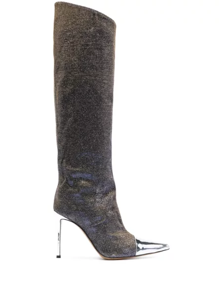Botine Alexandre Vauthier argintiu