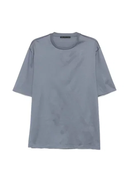 Scurt tricou Low Brand cu decolteu rotund albastru