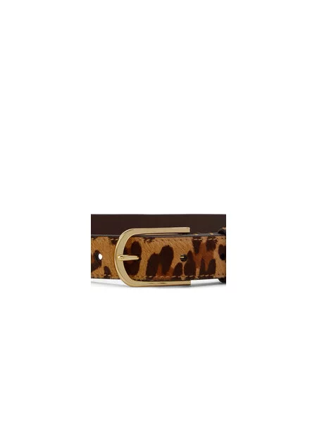 Pas LAUREN RALPH LAUREN Svetlo rjava