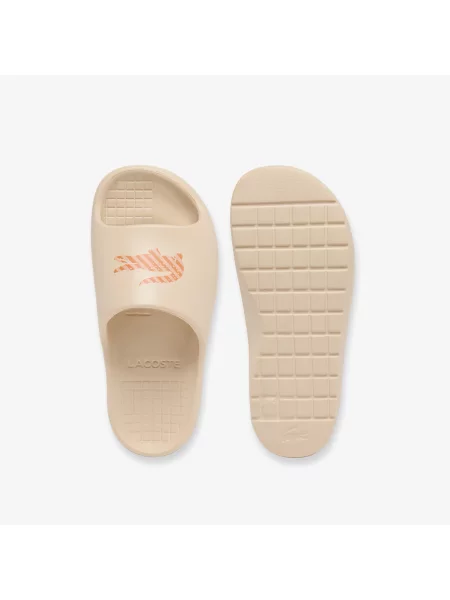 Lacoste Klapki Serve Slides Jasnoróżowe różowy