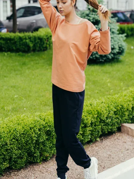 Спортивний костюм LadyLike текстиль синій