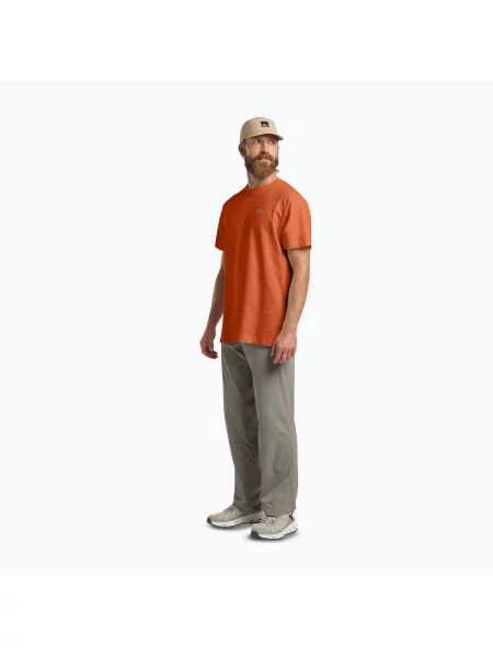 Koszulka męska Jack Wolfskin Essential pomarańczowa