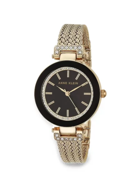 Ceas Anne Klein plasă negru