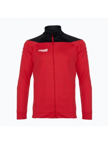 Capelli Tribeca Adult Training červená/černá fotbalová mikina černá