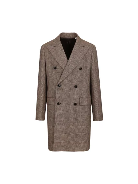 Płaszcz Burberry wełniany beżowy