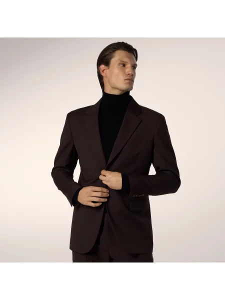 Reserved Blejzr s příměsí vlny hnědá