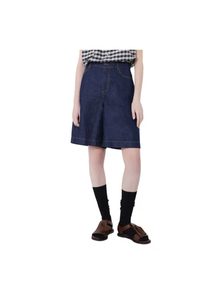 Podróż bermudy Weekend Max Mara niebieskie