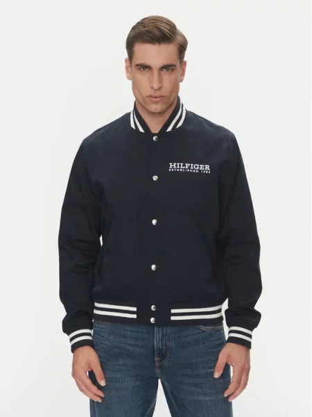Μπόμπερ μπουφάν Tommy Hilfiger μπλε