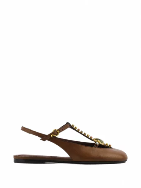 Balerini Etro slingback maro