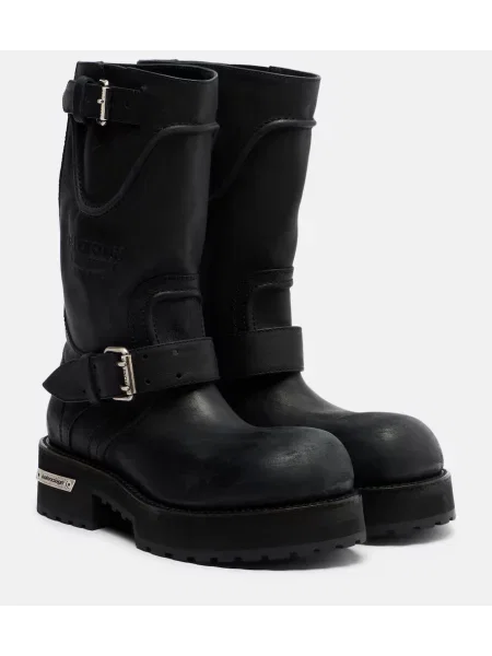 Botine Balenciaga din piele negru