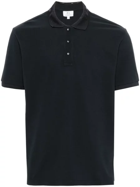 Tricou polo Woolrich cu imagine albastru