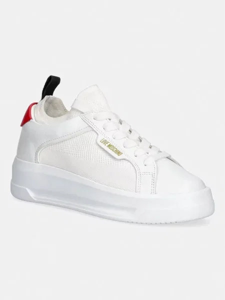Love Moschino sneakers alb