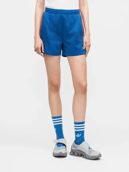 ADIDAS ORIGINALS Hlače Firebird Classic mornarsko / tamno narančasta plava