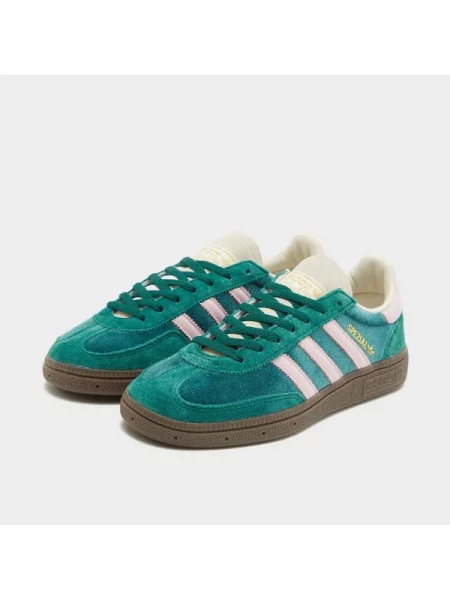 Sneakersy Adidas Originals zamszowe retro zielone