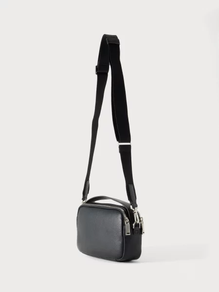 Calvin Klein Taška cez rameno RAISED' čierna