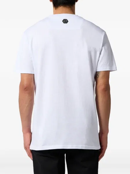 Tricou Philipp Plein alb