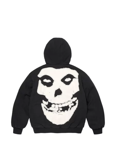 Hanorac cu glugă Supreme negru