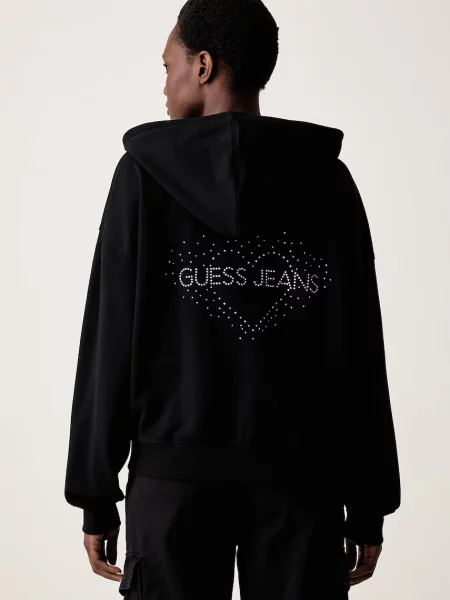 Свитер Guess Jeans с капюшоном