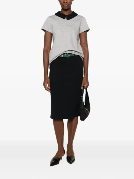 Gulerat tricou N°21 gri