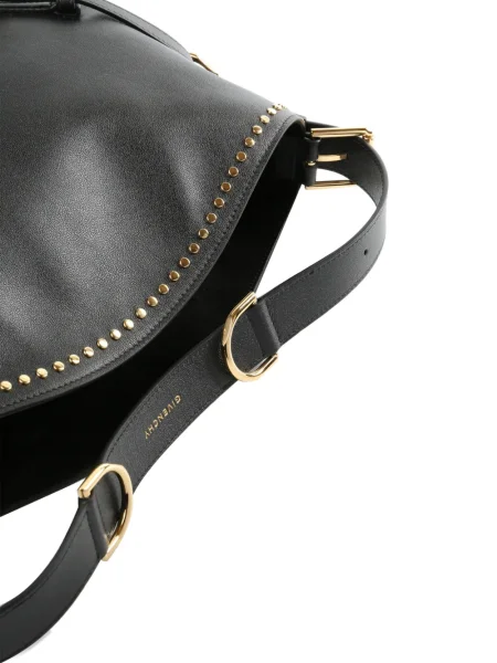 Geantă Givenchy cu cataramă cu tepi negru