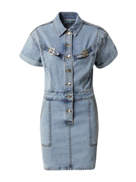 Hoermanseder x About You Košulja haljina Liv svijetloplava