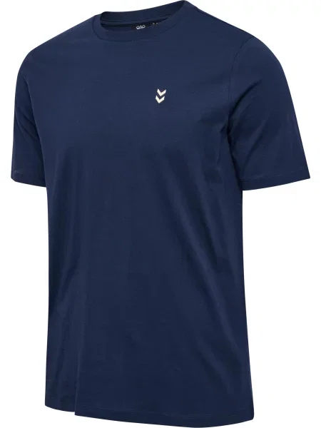 Hummel koszulka logo haftowane hml Pulse T-shirt niebieska