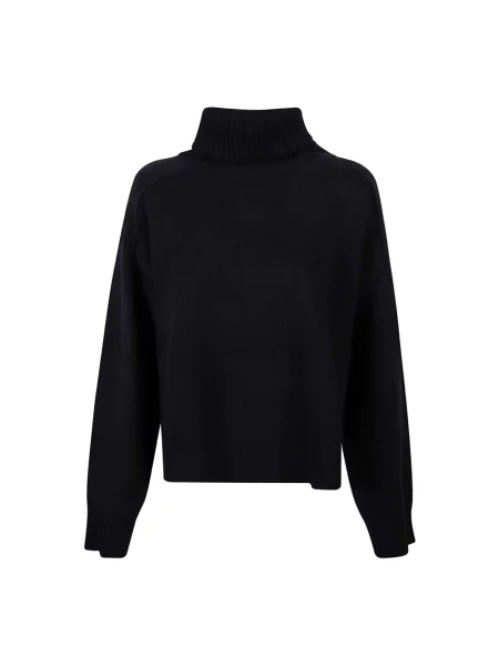 Sweter z golfem Be You do golfa niebieski