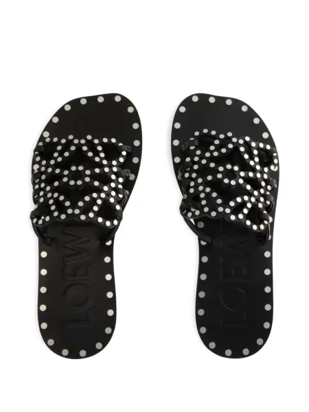Sandale Loewe cu tepi negru