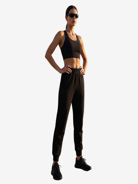 Tommy Life Sportovní kalhoty Jogginghose' černá